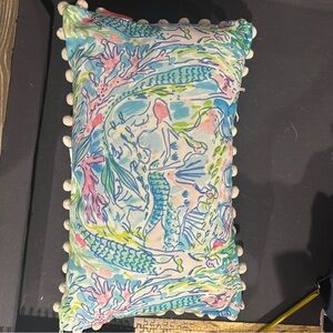 Lilly Pulitzer Mermaid Cove pillow